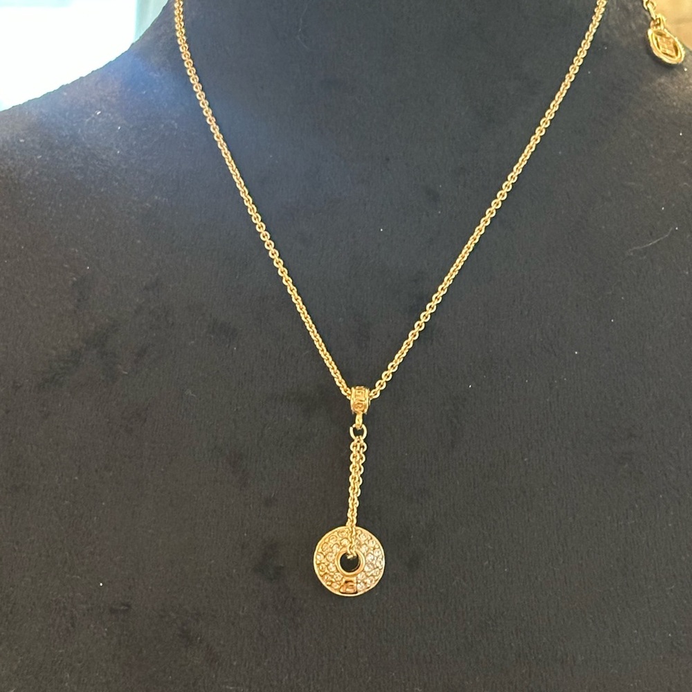 Gold Givenchy Pendant Necklace - Women's Jewelry